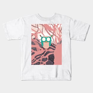 Owl without eyes Kids T-Shirt